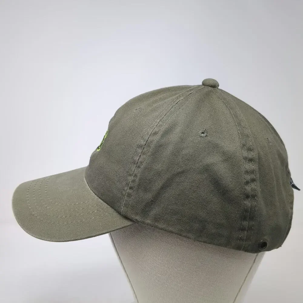 X-Tractable Baseball Cap Green One Size BFT Tuna Logo Fishing Strapback Hat